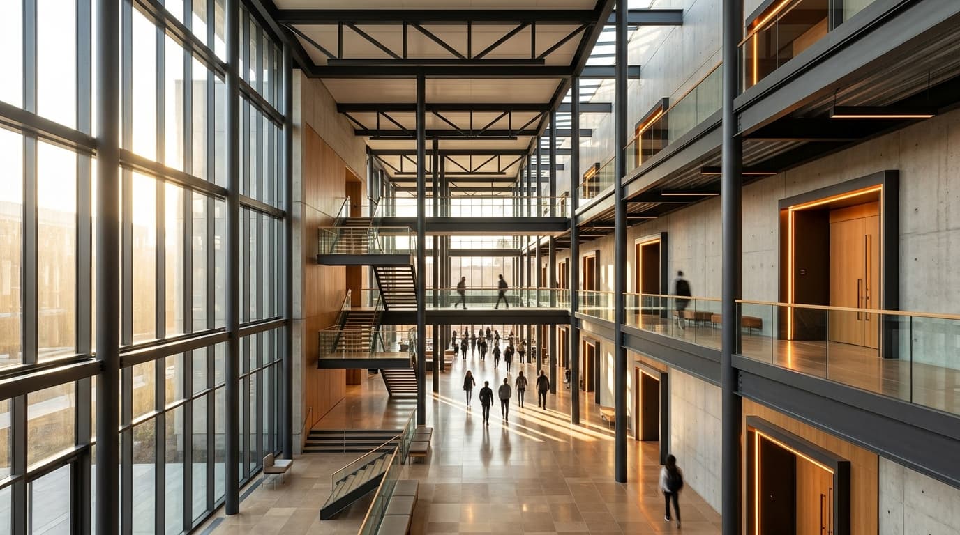 Campus Atrium Architecture